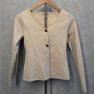 Sincerely Jules Cream Button-Up Blouse